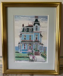 Marilyn Davis House By The Sea 2/200 Litho