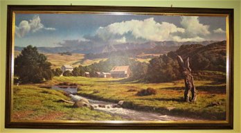 James A. Fetherolf  Landscape Print Framed Wall Decor