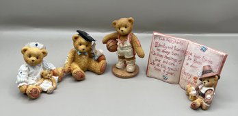 Lot Of 4 Cherished Teddies