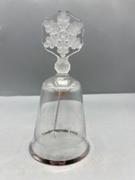 Lenox Crystal Etched Bell