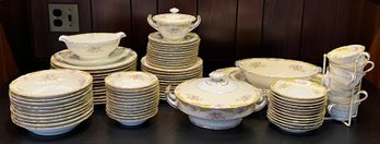 Noritake Japan Porcelain China Set - 82 Pieces