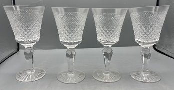 Crystal Liquor Glasses Set Of 4