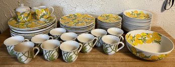 Ernestine Salerno Italy Dinnerware - 62 Pieces