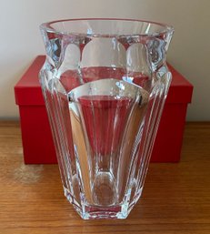 Baccarat Crystal Vase With Box