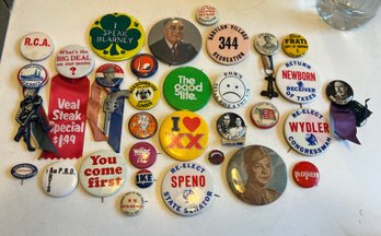 Assorted Lot Of Vintage Pins