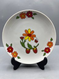 Decorative Floral Hand Painted Dish