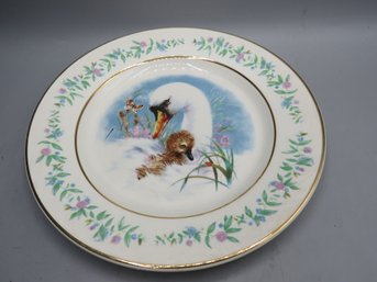 Avon Gentle Moments Plate By Enoch Wedgwood, England/1975