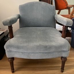 Velvet Corduroy Armchair