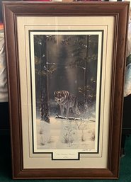 Rick Kelley The Shadow Hunter Signed Print Framed