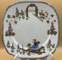 Royal Albert Crown China Dainty Dinah Plate
