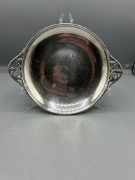 Sterling Silver Round Serving Tray