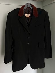 Hermes Paris Mens Lapel Overcoat Made In Italy