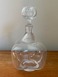 Hand Blown Glass Decanter