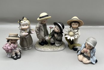 Enesco Figurines Assorted Lot Of 5