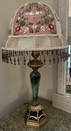 Beaded Shade Table Lamp