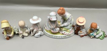 Holly Hobbie Figurines Lot Of 6