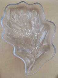 Mikasa Frosted Crystal Platter