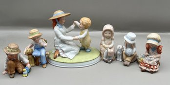 Holly Hobbie Figurines Lot Of 6