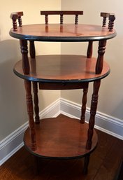 19th Century Renaissance Style Wooden Accent Table