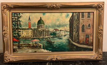 A Valentine Artist Signed Venice Painting