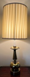 Brass Candlestick Style Table Lamps- Pair