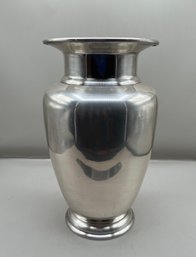 Restoration Hardware Silver Toned Urn Vase