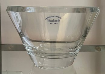 Badash Poland Crystal Centerpiece Bowl