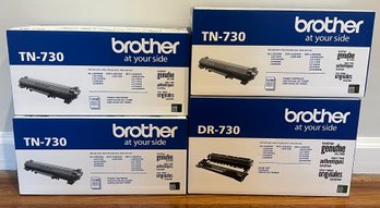 Brother TN-730 Cartridges - 4 Pieces