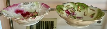 Royal Bayreuth Porcelain Serving Bowls - 2 Pieces