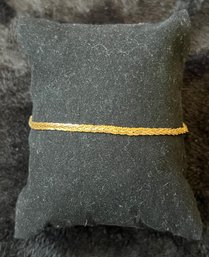 14kt Gold Italian Bracelet 1.98 Grams