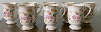 Royal Domino Spring Garden Mugs - 8 Pieces