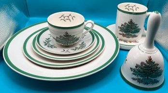 Spode Christmas Tree Dinnerware - 39 Pieces