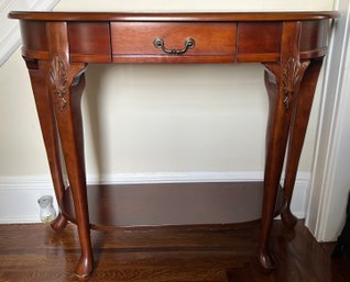Butler Specialty Company Plantation Cherry Marquetry Console Table