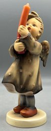 W. Goebel- Hummel Figurine, Candlelight, HUM 192 - Made In 1948 - Little Boy With Wings