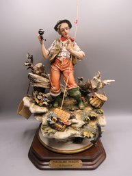Capodimonte Porcelain Principle, II Pescatore - Made In Italy/limited Edition #176/1500