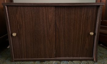 Mid-century Sliding Door Cabinet