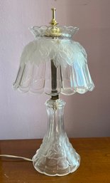 Princess House Crystal Lamp