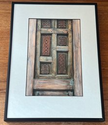 Scott Matyjaszek Large Door With Latch Print Framed