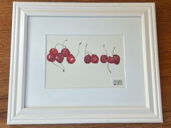 KBT Cherries Drawing Framed