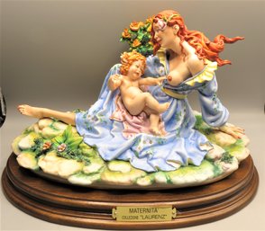 Capodimonte Porcelain Maternita Collezione 'Lourenz' - Made In Italy/limited Edition #315/500