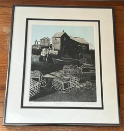 John Lochtefeld Portsicle Print Framed 74/75