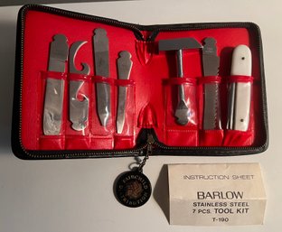 Barlow Stainless Steel 7 Piece Tool Kit