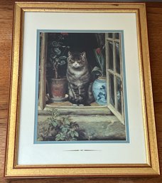 Ralph Hedley Blinking In The Sun Print Framed