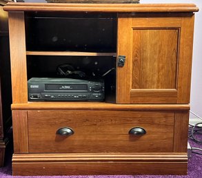 Wood TV Console
