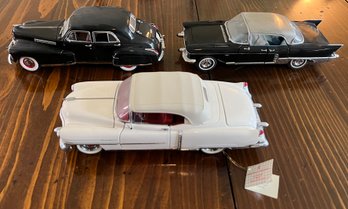 The Franklin Mint Precision Model Cars- Lot #10 (3 Pieces)