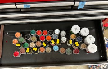 Assorted Lot Of Paints