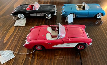 The Franklin Mint Precision Model Cars- Lot #14 (3 Pieces)