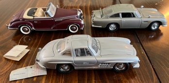 The Franklin Mint Precision Model Cars- Lot #15 (3 Pieces)