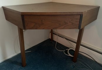 Bekins Single Drawer Corner Desk