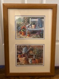 Joan Cole Double Garden Home Interiors Pictures Framed